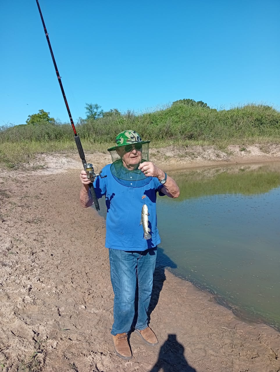 Pesca esportiva no Rio Aquidauana